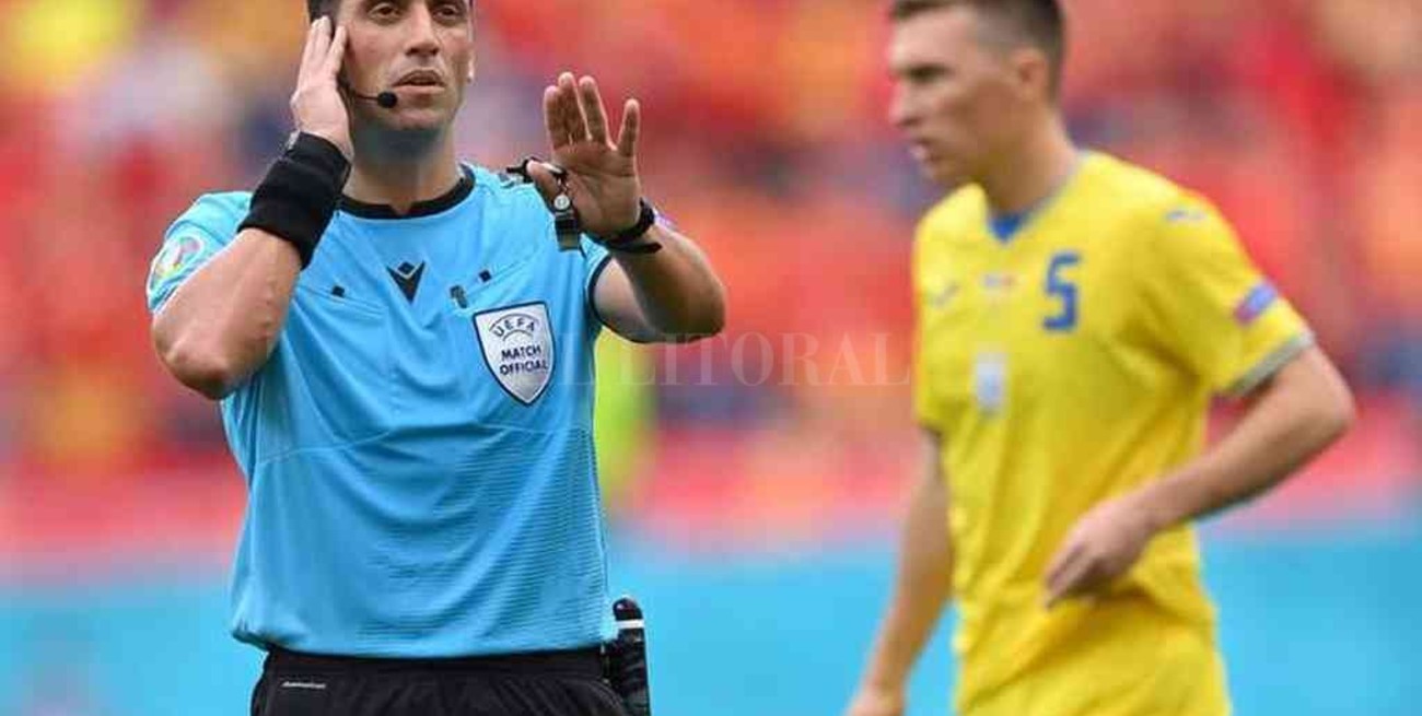 El árbitro argentino Rapallini dirigirá por los octavos de final de la Eurocopa