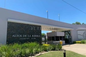 ELLITORAL_437517 |  Archivo - El Litoral La investigación se originó a raíz de dos robos en el country Altos de la Ribera, ocurridos a mediados de febrero de 2021.