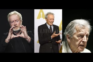 ELLITORAL_411657 |  EFE / Archivo El Litoral Ridley Scott, Clint Eastwood y Costa Gavras, mitos del cine mundial que siguen en actividad.