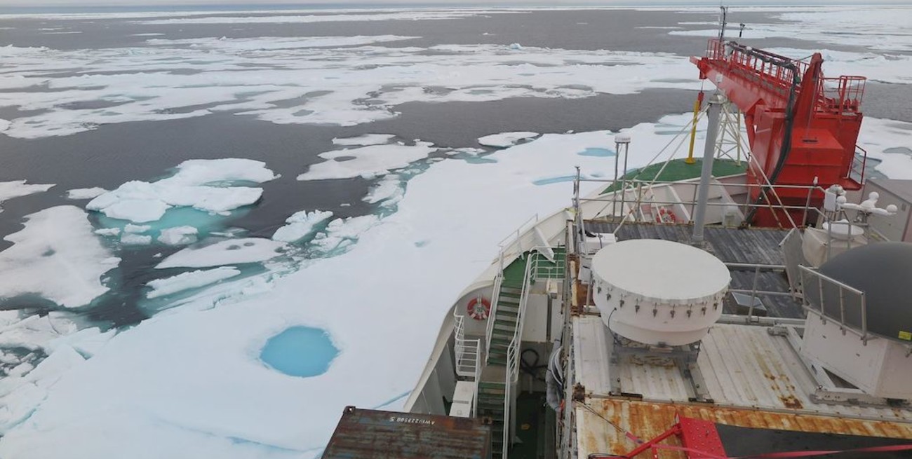 La última zona helada del Ártico registró en 2020 las concentraciones más bajas de hielo marino 