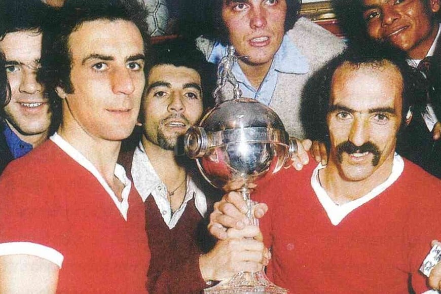 ELLITORAL_333271 | Archivo Pastoriza y Pavoni, con la Copa Libertadores de 1972.