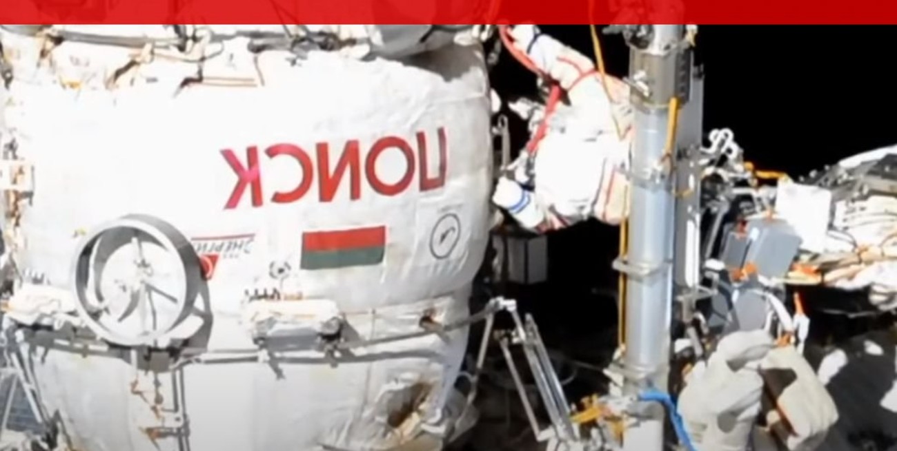 Mirá la transmisión de la NASA desde el espacio para el equipamiento de un módulo ruso