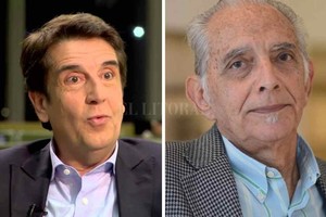 Archivo El Litoral Carlos Melconian. Víctor Beker.