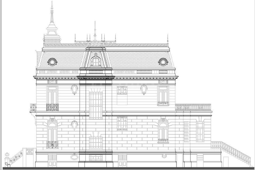 ELLITORAL_175156 |  Maqueta Obras Públicas Gobierno Provincial. Un año. Es el tiempo que demandará la restauración total de la Casa de la Cultura, por lo que antes de mediados del año próximo podría ser reinaugurada.