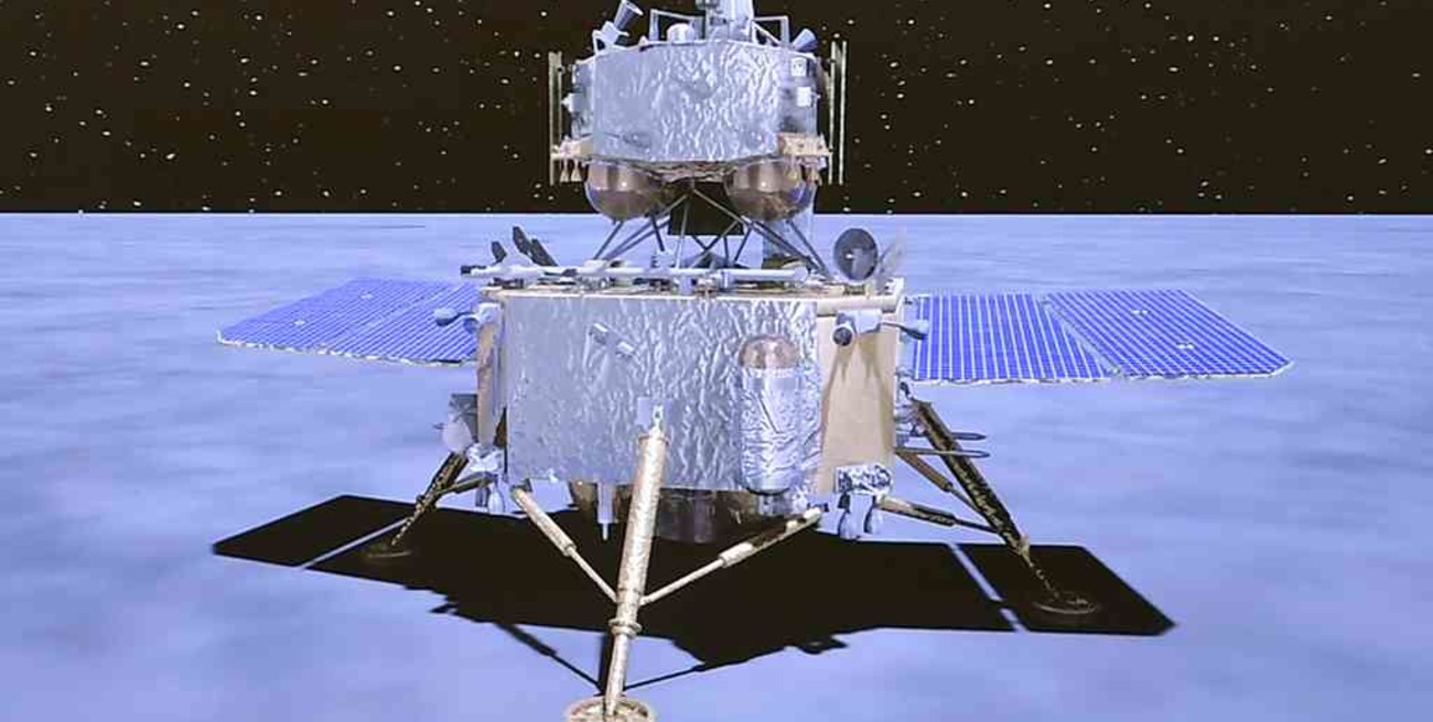 La sonda china Chang'e 5 completó la recolección de muestras en la Luna