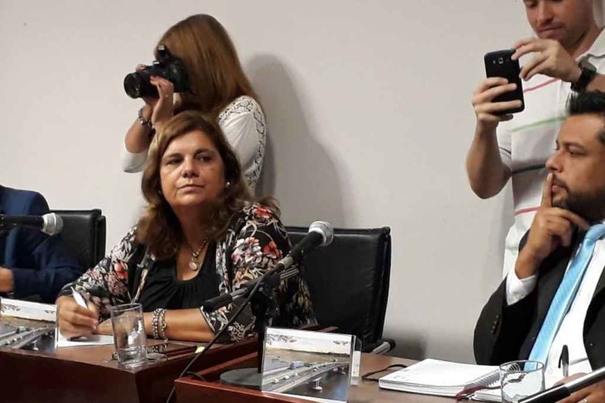 ELLITORAL_406712 |  Gentileza Rosana Zamora, quien fuera edil de Santo Tomé entre 2007 y 2019. Secunda a Rodrigo Alvizo en el Frente de Todos.