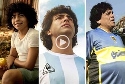Se filtró el trailer de la serie de Diego Maradona