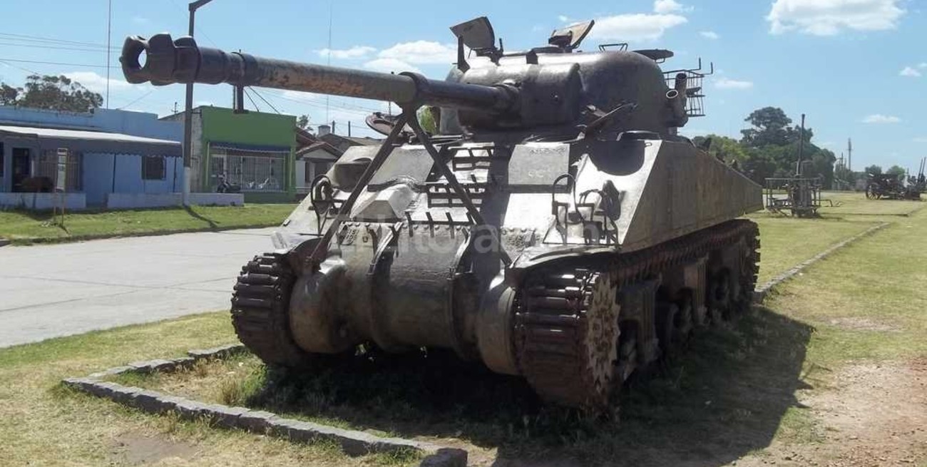 Insólito: intentó robar un tanque de guerra con un cuchillo