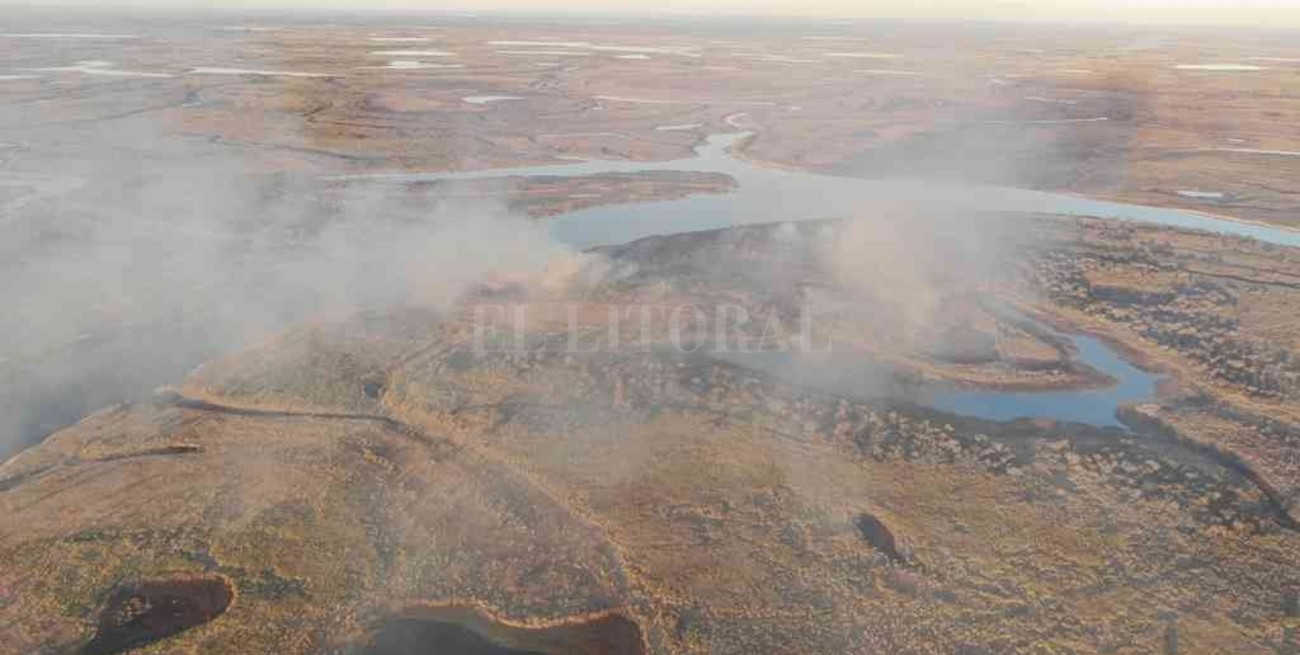 Sofocaron el incendio en la Reserva Natural de San Javier