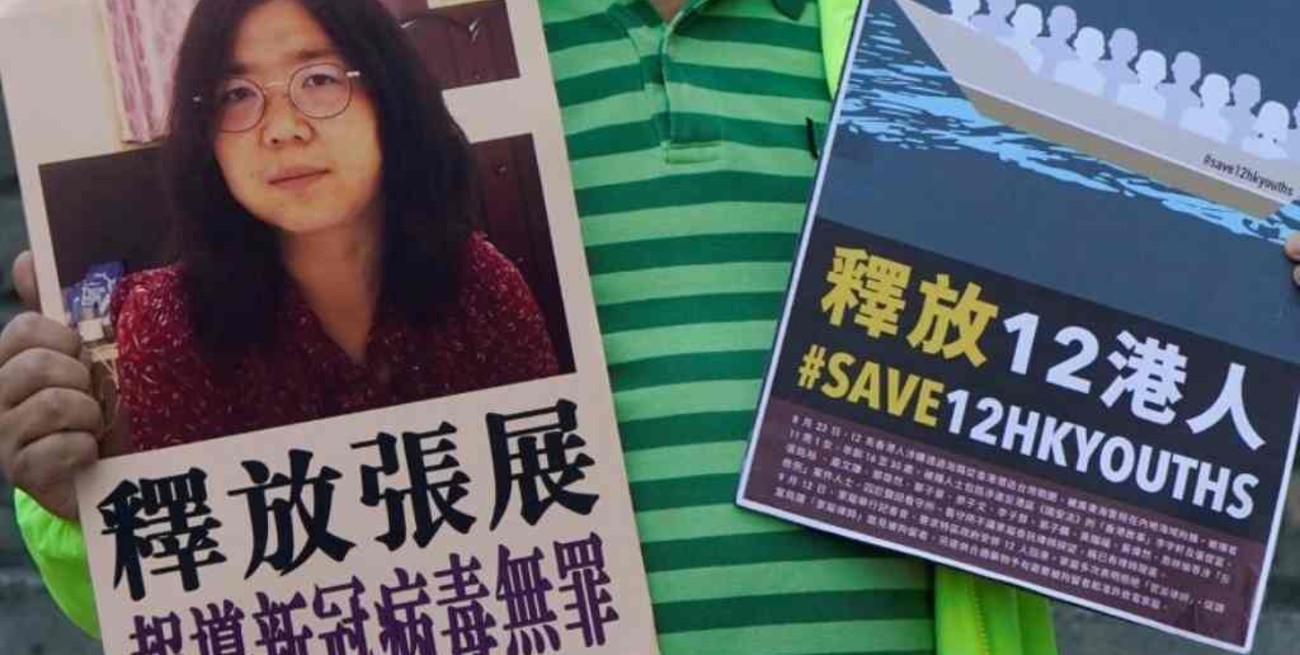 Cuatro años de prisión para una periodista que informó sobre el coronavirus en Wuhan