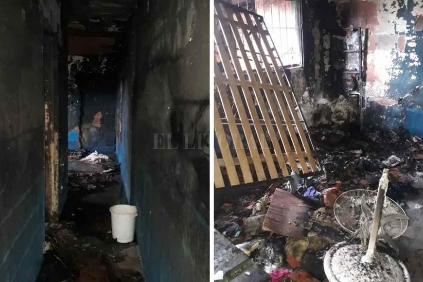 ELLITORAL_353574 |  Periodismo Ciudadano El hogar de Rosana y sus hijos quedó totalmente arruinado. La estructura puede derrumbarse en cualquier momento.