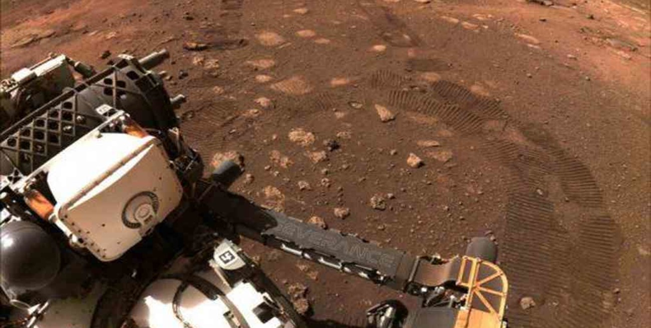 El rover Perseverance descubrió en Marte sedimentos de un "pasado acuático" en un crater