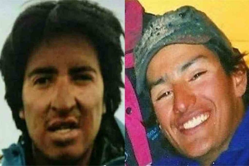 ELLITORAL_373076 |  Gentileza Los dos cuerpos congelados fueron hallados por un grupo de andinistas cerca de la cima del cerro El Plata e investigan si se trata de dos montañistas mendocinos desaparecidos en 1996.