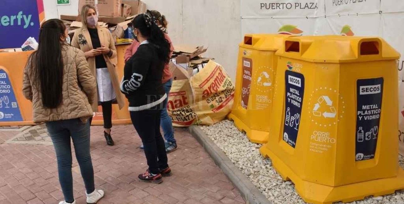 Pasó con éxito la campaña de reciclaje en Puerto Plaza  