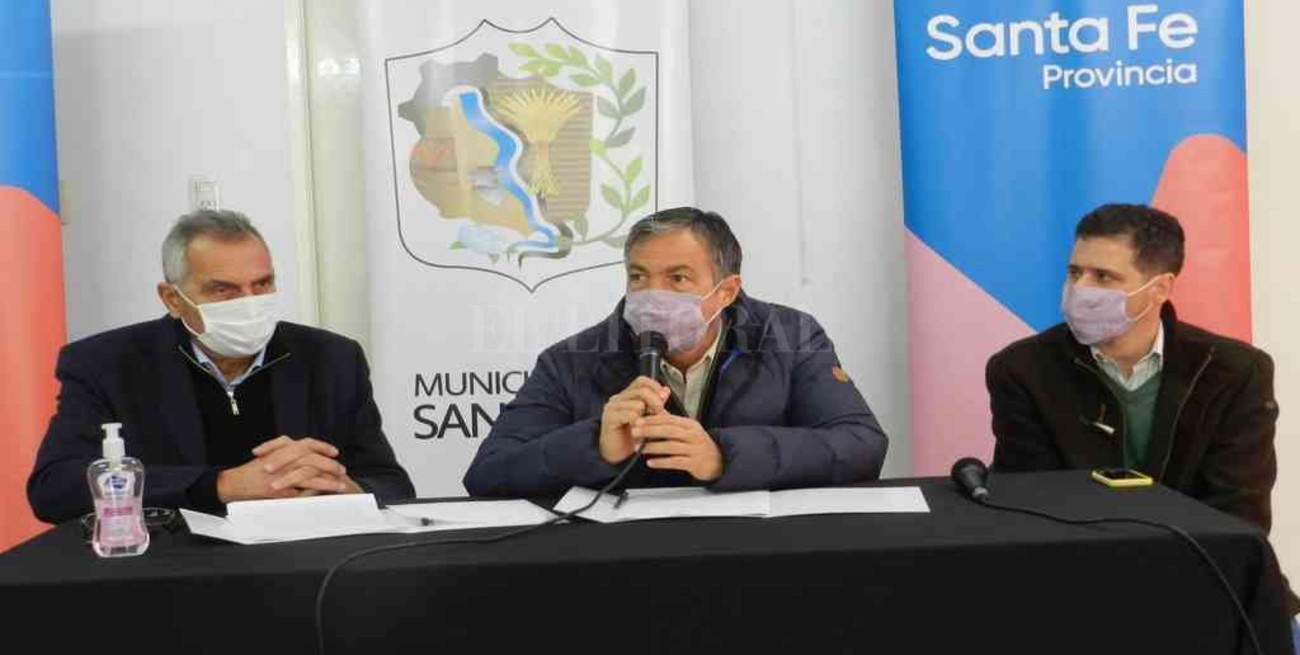 Pusineri recorrió San Javier y selló acuerdos con el gobierno municipal