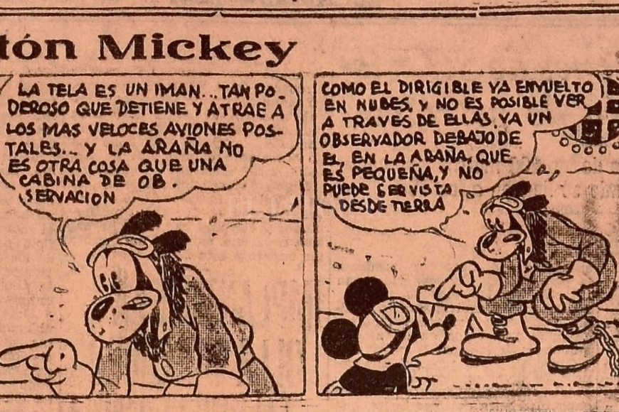 ELLITORAL_367747 |  Archivo El Litoral Primer tira diaria de Mickey en el Litoral - 19 de junio 1933.