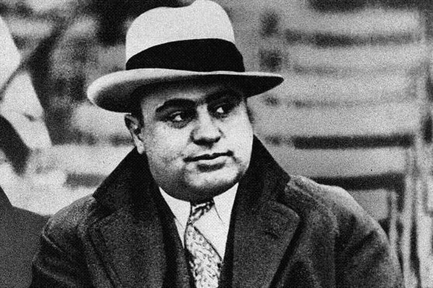 ELLITORAL_415786 |  Gentileza Alphonse Gabriel Capone, más conocido como Al Capone. Criminal norteamericano de los años ´20 y ´30