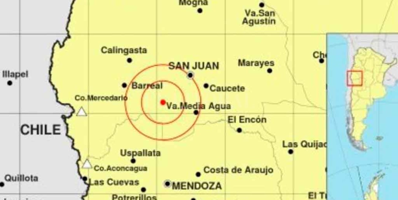 Terremoto en San Juan