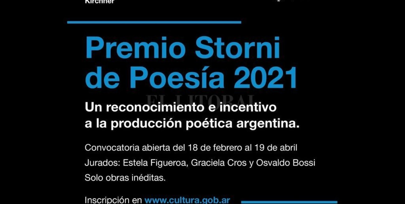 Premio Storni de Poesía 2023: se realizó el acto de entrega