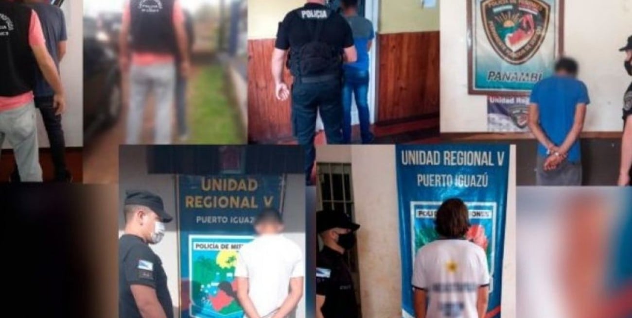 Diez hombres, que estaban prófugos, fueron detenidos cuando se presentaron para votar en Misiones