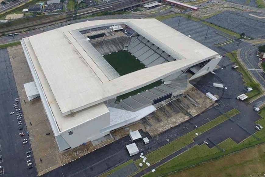 ELLITORAL_408422 |  Gentileza Estadio de Corinthians, sede del mundial de Brasil 2014.