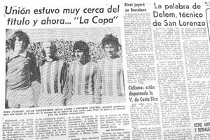 ELLITORAL_367300 |  Archivo El anuncio que hizo El Litoral aquel 30 de diciembre de 1979, cuando Unión y Vélez se medían en el partido revancha en el Amalfitani. Había sido 0 a 0 en la avenida y fue 3 a 0 para Vélez en la revancha.