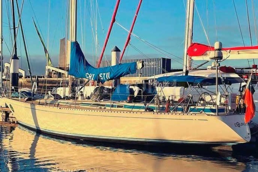 ELLITORAL_428521 |  Gentileza El velero en el que competirá Chemes es un  Swan 57  del año 1978. Tiene más de 17 metros de eslora y es considerado un emblema en el mundo náutico.