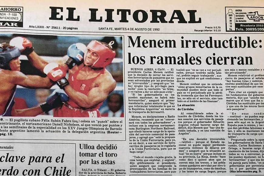 ELLITORAL_408857 |  Archivo El Litoral