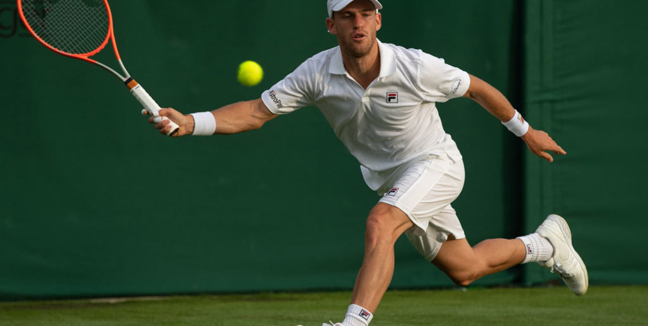 Schwartzman avanzó a la segunda ronda en Wimbledon