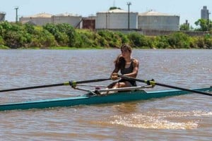 Gentileza Ingrid Marcipar vencedora en la categoría Single Junior Femenino