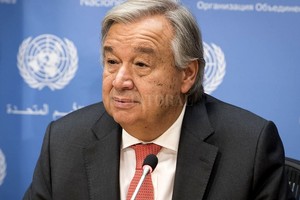 ELLITORAL_344780 |  Archivo El Litoral Antonio Gutérrez, secretario general de la ONU.
