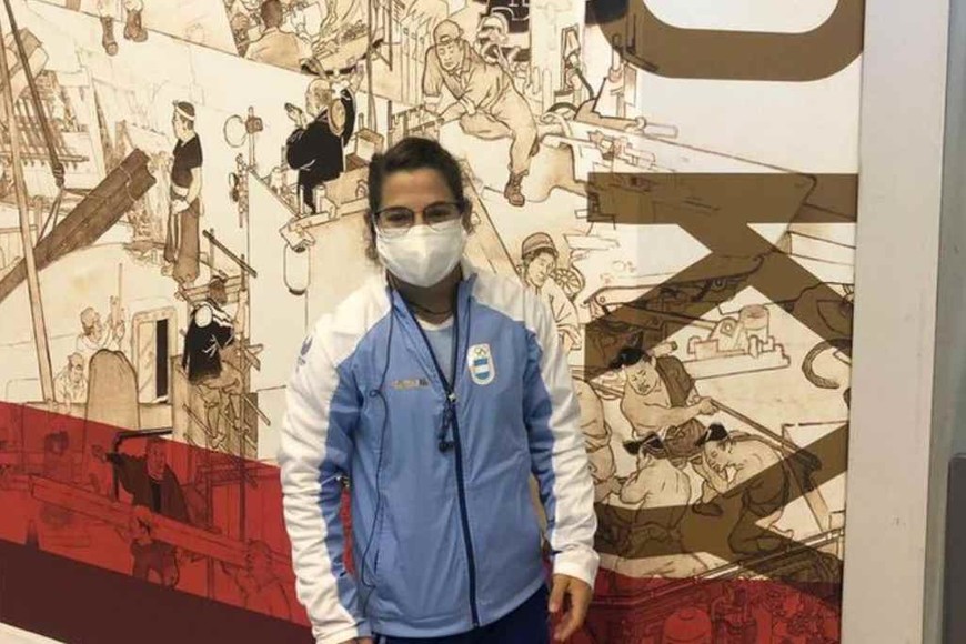 ELLITORAL_388705 |  Gentileza Paula Pareto fue la primera deportista argentina en pisar territorio nipón.