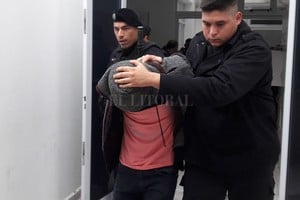 Archivo El Litoral Lucas Javier Aquino fue condenado a prisión perpetua.