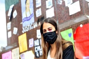 ELLITORAL_356101 |  Gentileza Nerina Moyano casi pierde un ojo en la represión que llevó adelante la Policía de Rojas cuando se movilizaron en reclamo por el femicidio de Úrsula Bahillo.