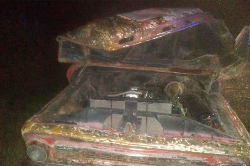 ELLITORAL_387522 | Gentileza La camioneta involucrada en el triple accidente.