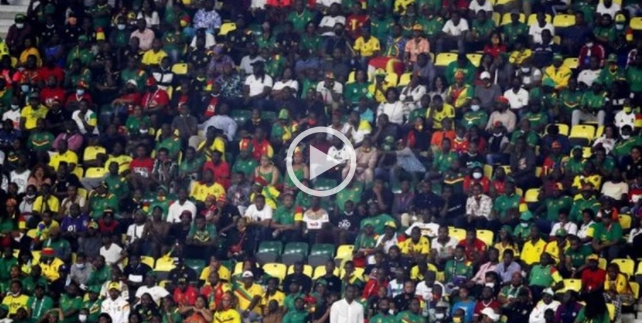 Video: varios muertos durante una avalancha humana en el partido entre Camerún y Comoras