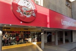 ELLITORAL_421129 |  Gentileza Frente de la casa de apuestas donde se jugaron los números ganadores.