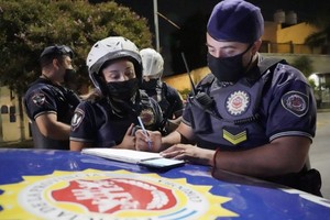 ELLITORAL_370822 |  Policía de la provincia de Córdoba Las fuerzas de seguridad tuvieron un intenso fin de semana por consecuencia de la actividad nocturna.