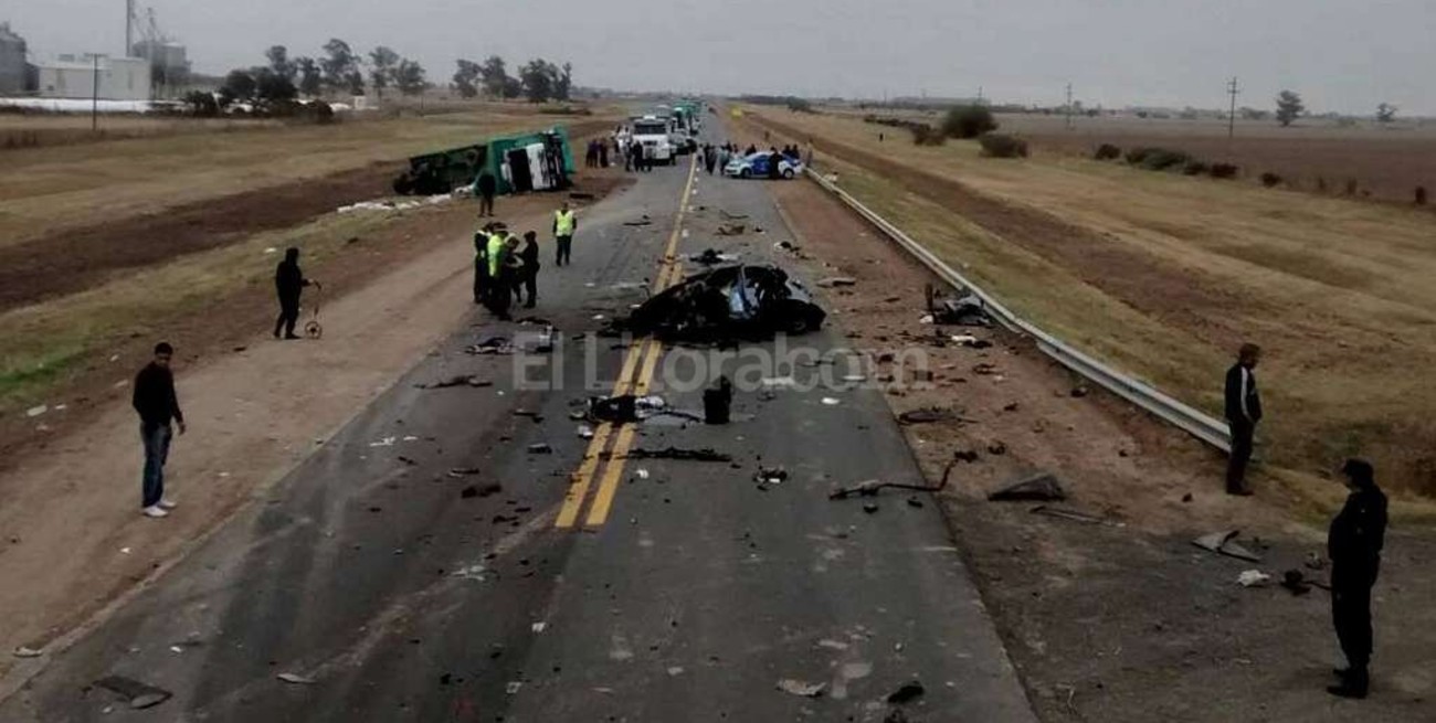 Dos muertos en un accidente en la Ruta Nacional 34