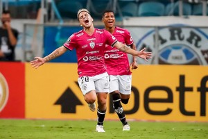 ELLITORAL_369926 |  EFE/Marcelo Oliveira 14-04-2021 - Copa CONMEBOL Libertadores 2021 - Gremio (BRA) VS Independiente Del Valle (EQU)