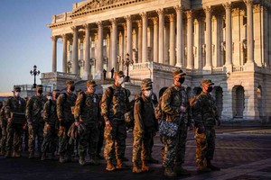 Reuters Los efectivos de la Guardia Naciona contarán con equipo antidisturbios y armas, pero hasta ahora no han sido autorizados a portarlas mientras estén en las calles de Washington.