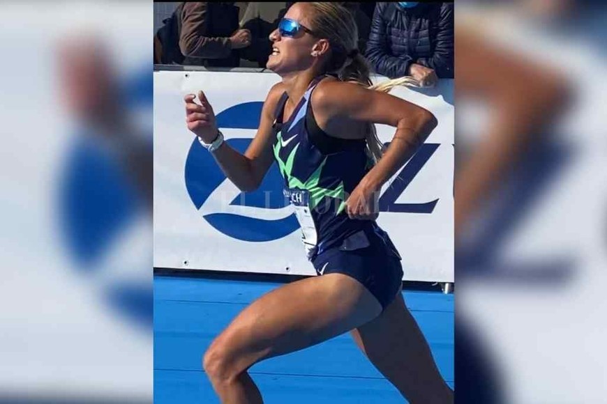 ELLITORAL_438825 | Gentileza Florencia Borelli. La fondista marplatense tuvo una actuación memorable en el Maratón de Sevilla.