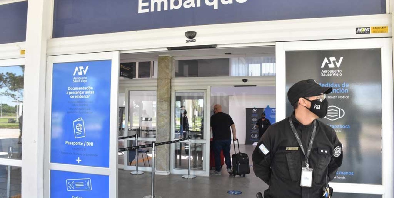 Covid: harían testeos a pasajeros  en el Aeropuerto Metropolitano
