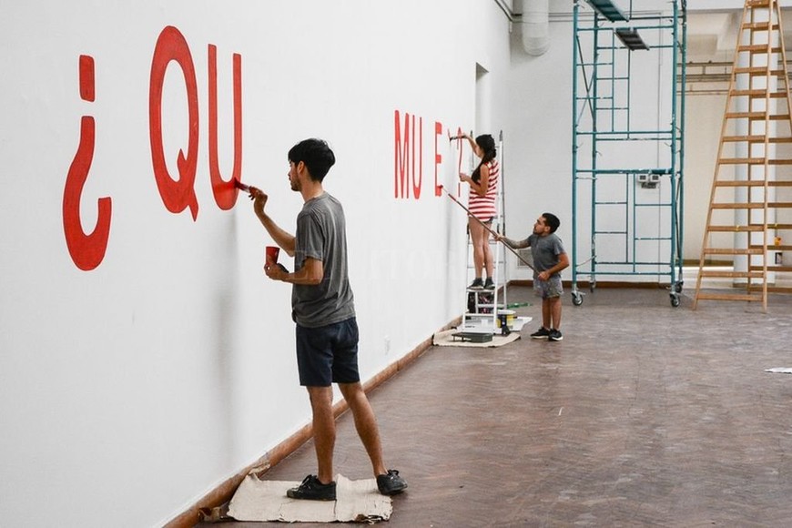 ELLITORAL_335732 |  Archivo El Litoral Intervención en el Museo Rosa Galisteo.