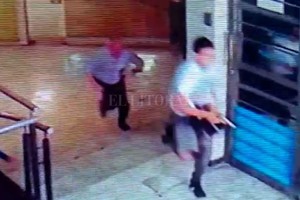 El Litoral El aporte de las imágenes de las cámaras de seguridad de la galería, fueron vitales para el avance de la investigación.