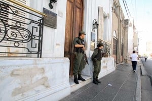ELLITORAL_269009 | Archivo El Litoral / Guillermo Di Salvatore El 4 de abril de 2018, Gendarmería realizó múltiples allanamientos, entre ellos una escribanía céntrica donde se secuestró documentación de interés para la causa.