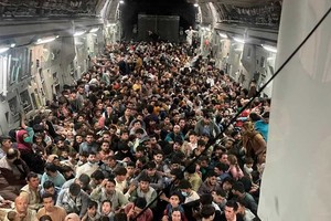 ELLITORAL_399650 |  Imagen ilustrativa El C-17 Globemaster III transportó de manera segura a 823 ciudadanos afganos del aeropuerto Hamid Karzai el pasado 15 de agosto.
