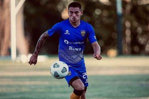 Gentileza Francisco Ortega, con la ilusión a otra parte. Hoy, el chico de Santa Fe disfruta del fútbol de Pantoja de República Dominicana.