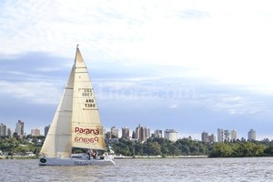 Guillermo Budasoff (Gentileza Club Náutico Paraná) El velero Halcón III fue el ganador de la clasificación general.