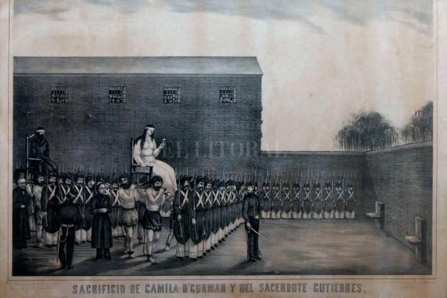 ELLITORAL_369166 |  Archivo El Litoral Otra imagen del sacrificio de Camila y Uladislao.